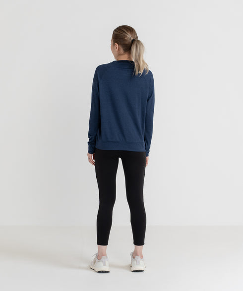 Women's B-Fit Raglan Melange Sweatshirt